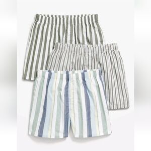 Old Navy Mens 3-Pack Soft-Washed Boxer Shorts Multicolor Size (L) NWT!